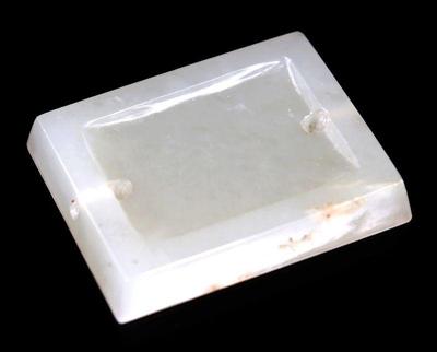 Lot 179 translucent chinese jadeite pendant tray republic period