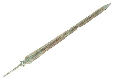 Lot 88 large bronze luristan sword blade