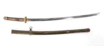 Lot 66 japanese army officers sword