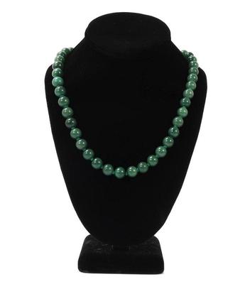 Lot 168 impressive chinese jade necklace