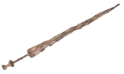 Lot 91 long rare luristan iron sword