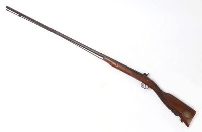 Lot 127 dutch percussion rifle signed edouard de beaumont