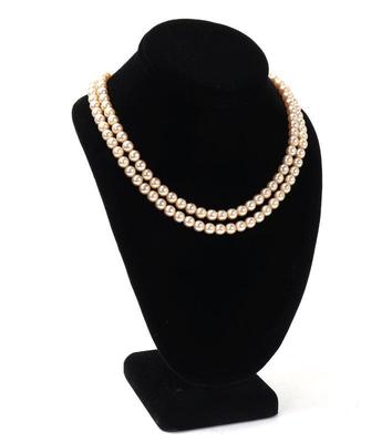 Lot 189 gorgeous long strand of south sea pearls