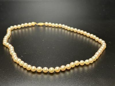 Na Hoku pearls with 14k gold clasp