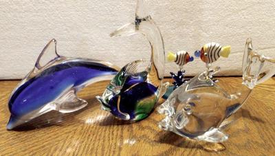 Murano fish friends