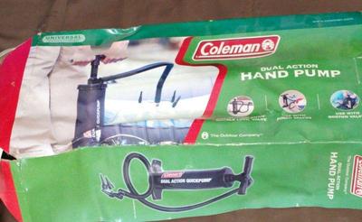 Coleman air pump