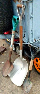 Shovels in time for spring
