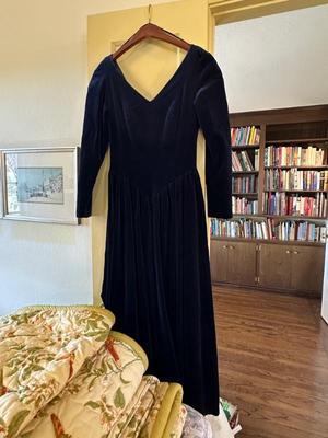 Laura Ashley velvet dress