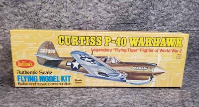 Vintage balsa model kit guillow s flying tiger