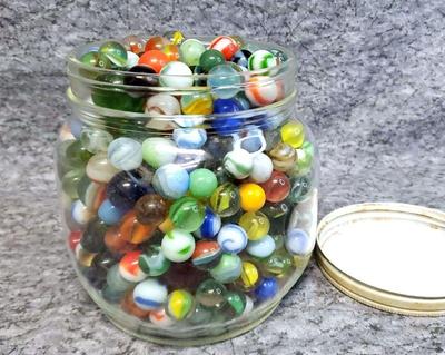 Big jar of marbles