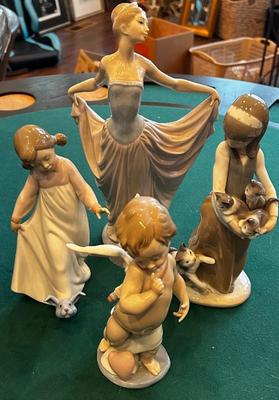 Lladro porcelain figurines