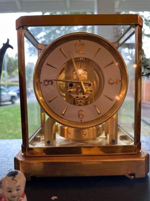 Jaeger Lecoultre Atmos clock