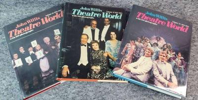 Theatre world books vol 40 41, 42 1983 1986