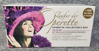 Boxed set 100 cds german opera fauber der operette