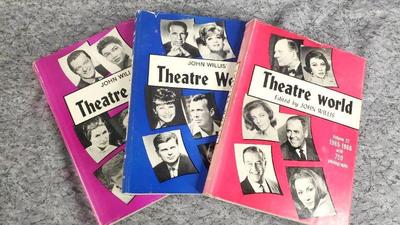 Theatre world books vol 22 23, 24 1965 1968