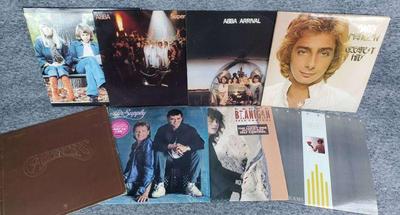 Albums abba carpenters, manilow, air supply, 80s pop