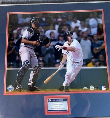 Bill mueller signed and framed autographed photo