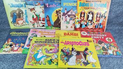 Vintage children s albums disney, christmas, romper room