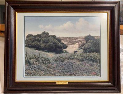 B herd framed print