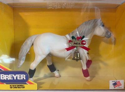 Vintage breyer 1997 christmas horse