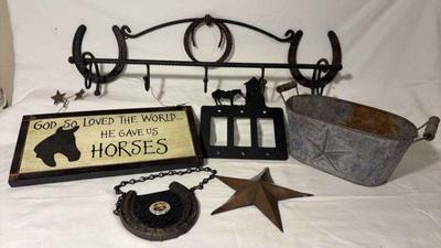 Western metal decor