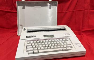 Vintage electric typewriter