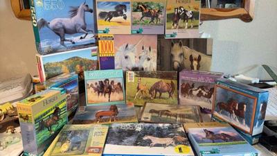 Horse jigsaw puzzles