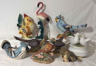 Bird figurines