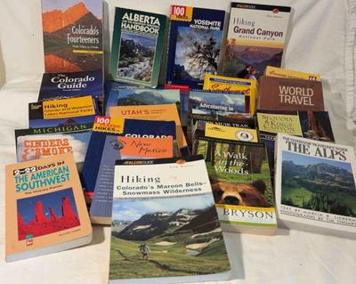 Hiking climbing & traveling the trails books