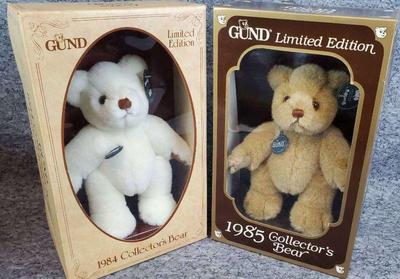 Boxed gund 1984 1985 gundy bears