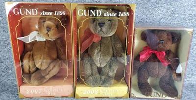 2007 2008, 2009 gundy bears boxed