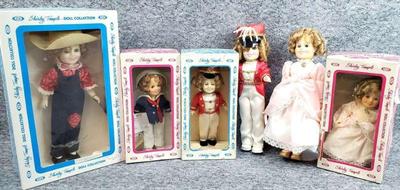 1982 shirley temple dolls by ideal