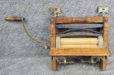 Antique laundry wringer