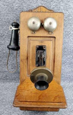 Antique 1892 western electric telephone