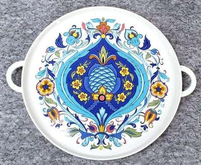1973 villeroy boch izmir pattern tray