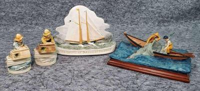 Nautical themed figurines by sebastion miniatures