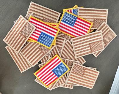 American Flag Patches