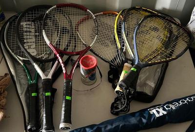 Tennis and Raquetball Rackets