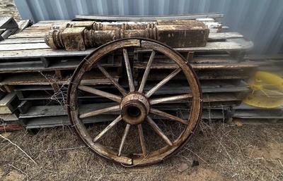 Antique Wagon Wheel