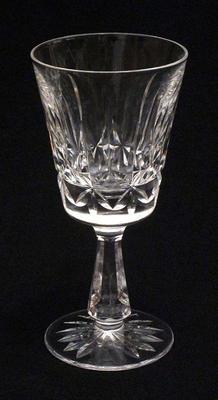 Selection of Waterford crystal, including set of six wine glasses