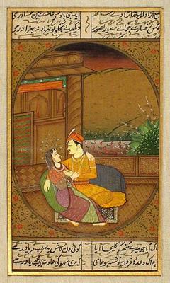 Lot of three fine antique Indo-Persian Mughal paintings