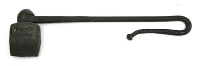 Rare signed 18th century soldering iron