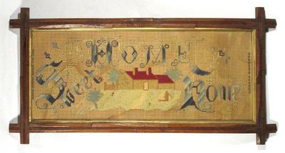 Victorian punched-paper embroidery