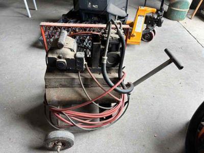 Vintage air compressor