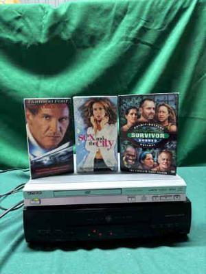 Dvd player and vhs player and more