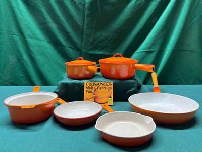 Le creuset and cousances made by le creuset cookware