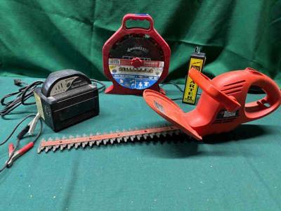 Shrub trimmer stacked blades and more