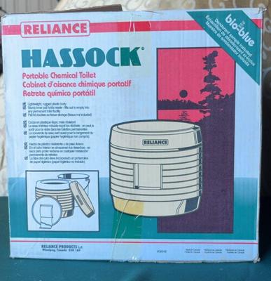 Reliance portable chemical toilet