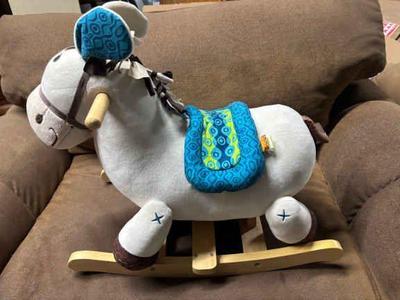 Banjo b toys plush rodeo rocking horse