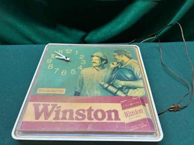 1970 winston ad clock